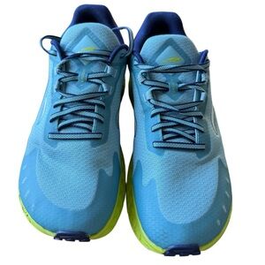 Altra Trail Running Sneakers Size 11 Blue Green wide toe box